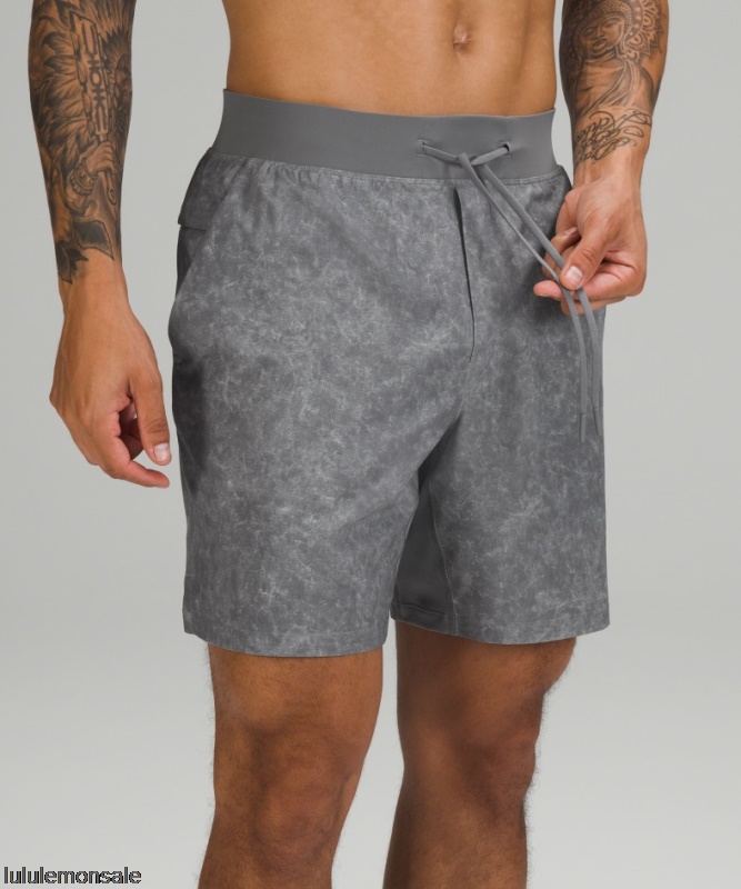 Lululemon Deutschland DELULU867 | Das Linerless Short 7 Grau Multi